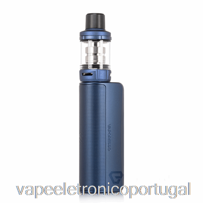 Vape Eletrônico Vaporesso Gen 80 S 80w Starter Kit Azul Meia-noite